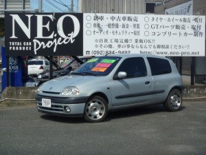 最新入庫情報|ルノー ルーテシア 16V (ライトブルー)