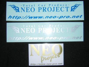 最新入庫情報｜NEO PROJECTオリジナルステッカー